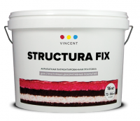 Structura Fix G-2, 16 кг, Микропористая щелочестойкая пигментированная грунтовка Структура Фикс